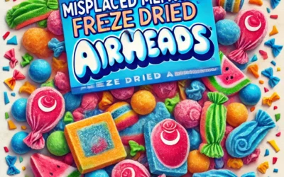 Misplaced Memories Freeze Dried Airheads – Flavor Explosion!